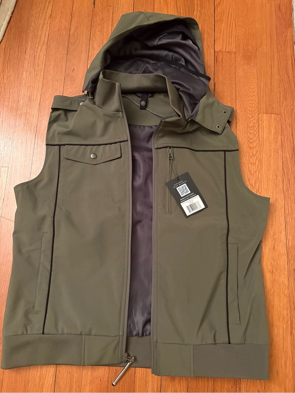 Baubax Women’s Vest 2.0 Olive Green -XL